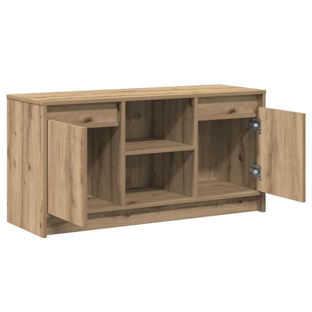 TV-skab Brun 100 x 34 x 50 cm Konstrueret træ