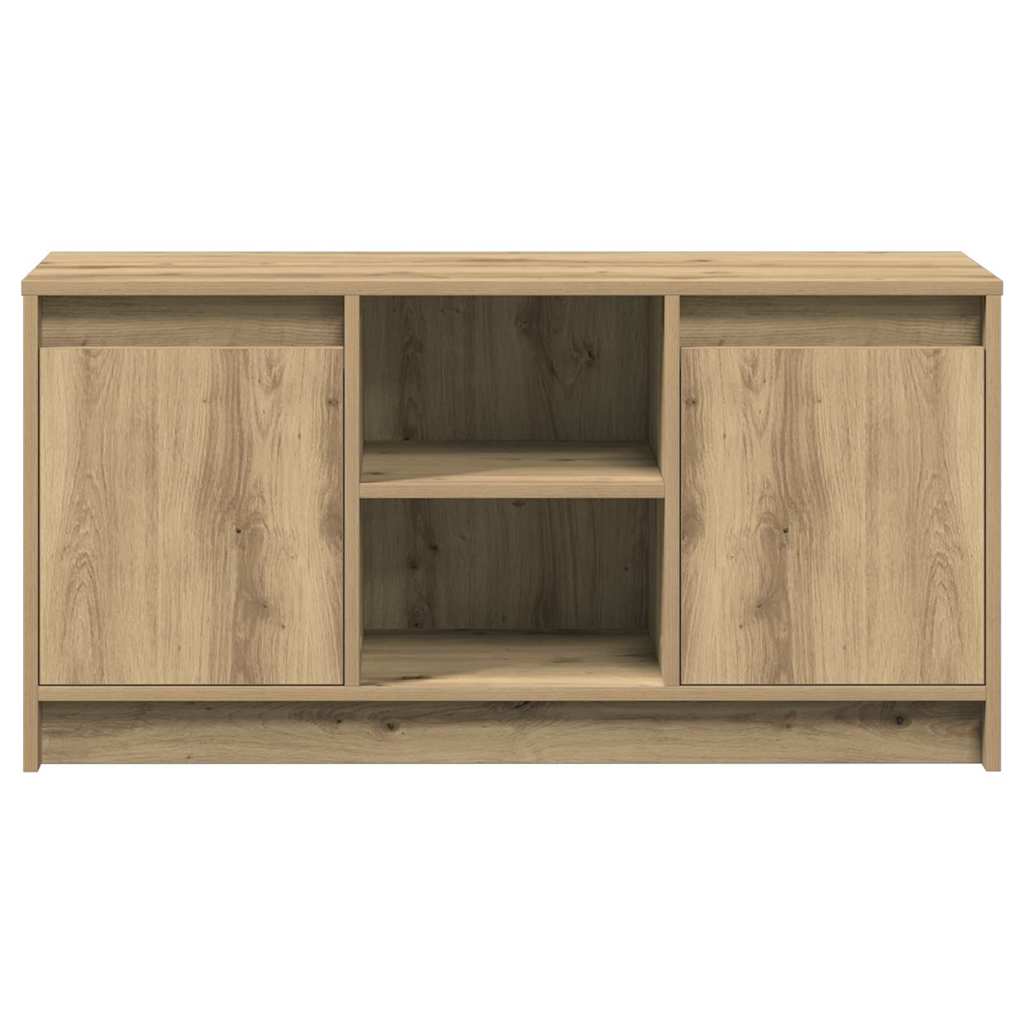 TV-skab Brun 100 x 34 x 50 cm Konstrueret træ
