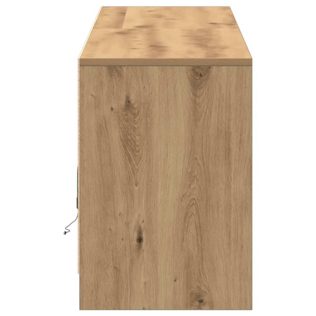 TV-skab Brun 100 x 34 x 50 cm Konstrueret træ