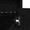 TV-skab Sort 100 x 34 x 50 cm Konstrueret træ