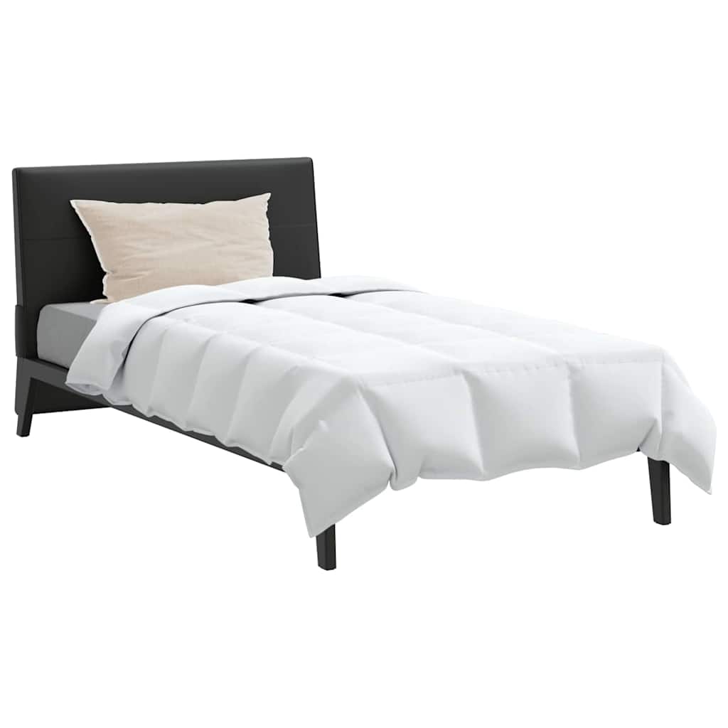 Vinter dyne med pude 2 pcs Hvid Dunfjer