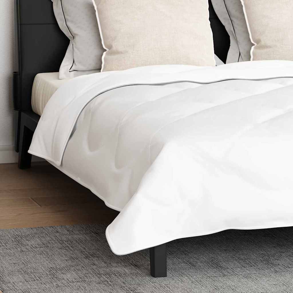 Dynebetræk sæt med pude 3 pcs Hvid 200 x 220 cm Microfiber