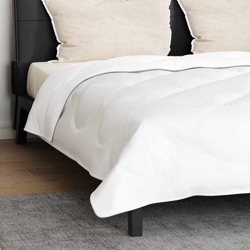 Dynebetræk sæt med pude 3 pcs Hvid 240 x 200 cm Microfiber