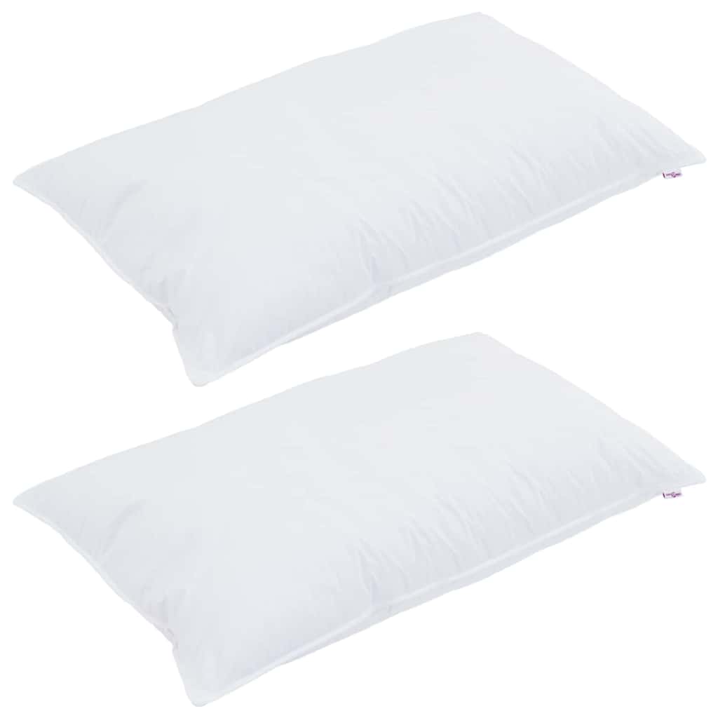 Dynebetræk sæt med pude 3 pcs Hvid 240 x 200 cm Microfiber