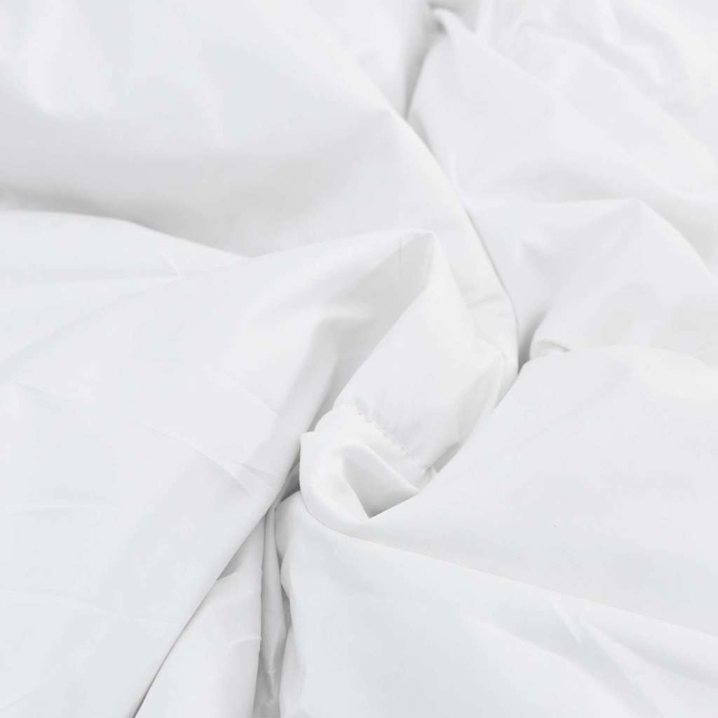 Dynebetræk sæt med pude 3 pcs Hvid 240 x 200 cm Microfiber