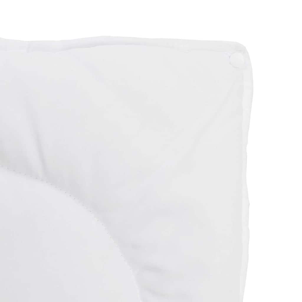 Dynebetræk sæt med pude 3 pcs Hvid 240 x 200 cm Microfiber