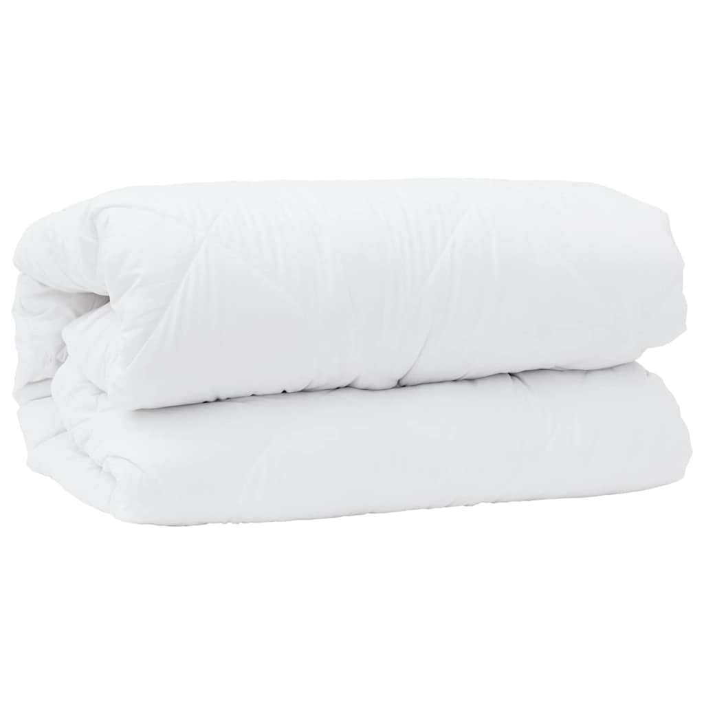 Dynebetræk sæt med pude 3 pcs Hvid 240 x 200 cm Microfiber