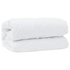 Dynebetræk sæt med pude 3 pcs Hvid 240 x 200 cm Microfiber