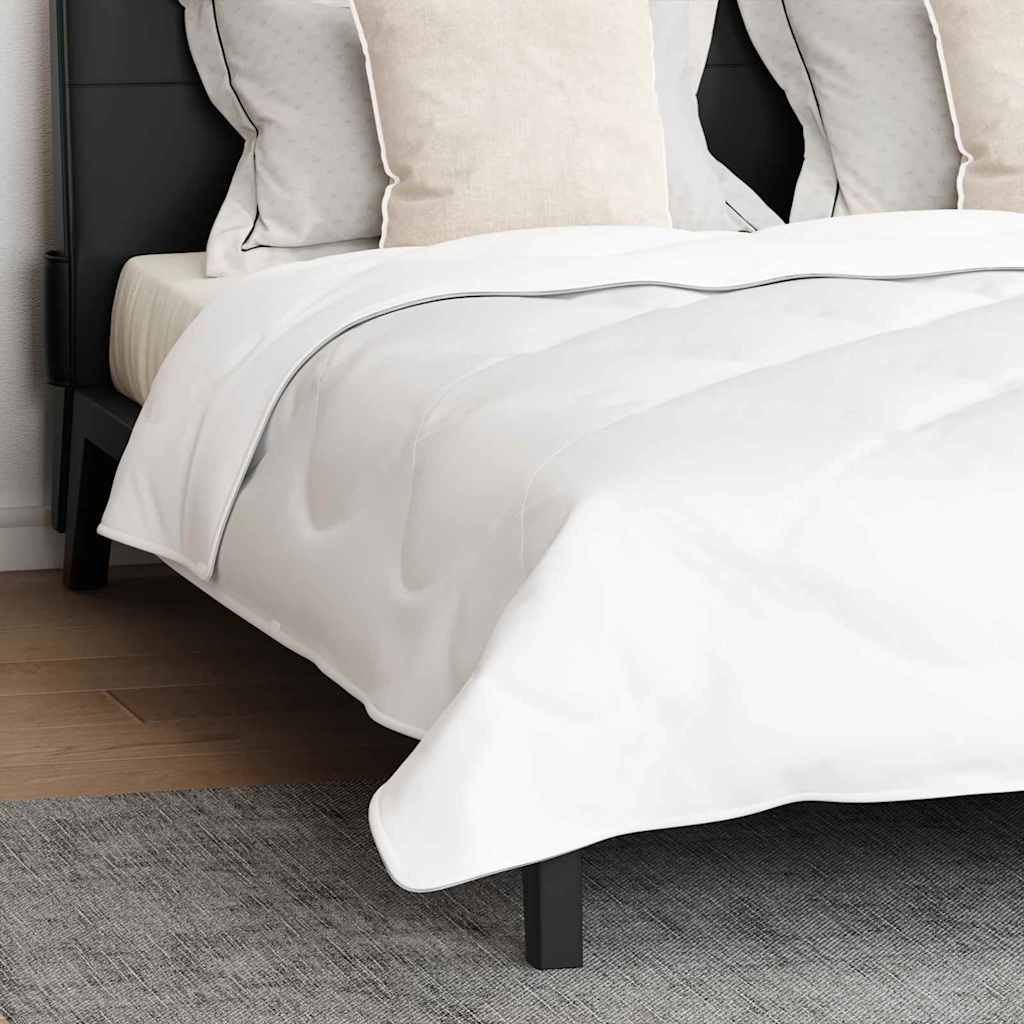 Dynebetræk sæt med pude 3 pcs Hvid 240 x 200 cm Microfiber