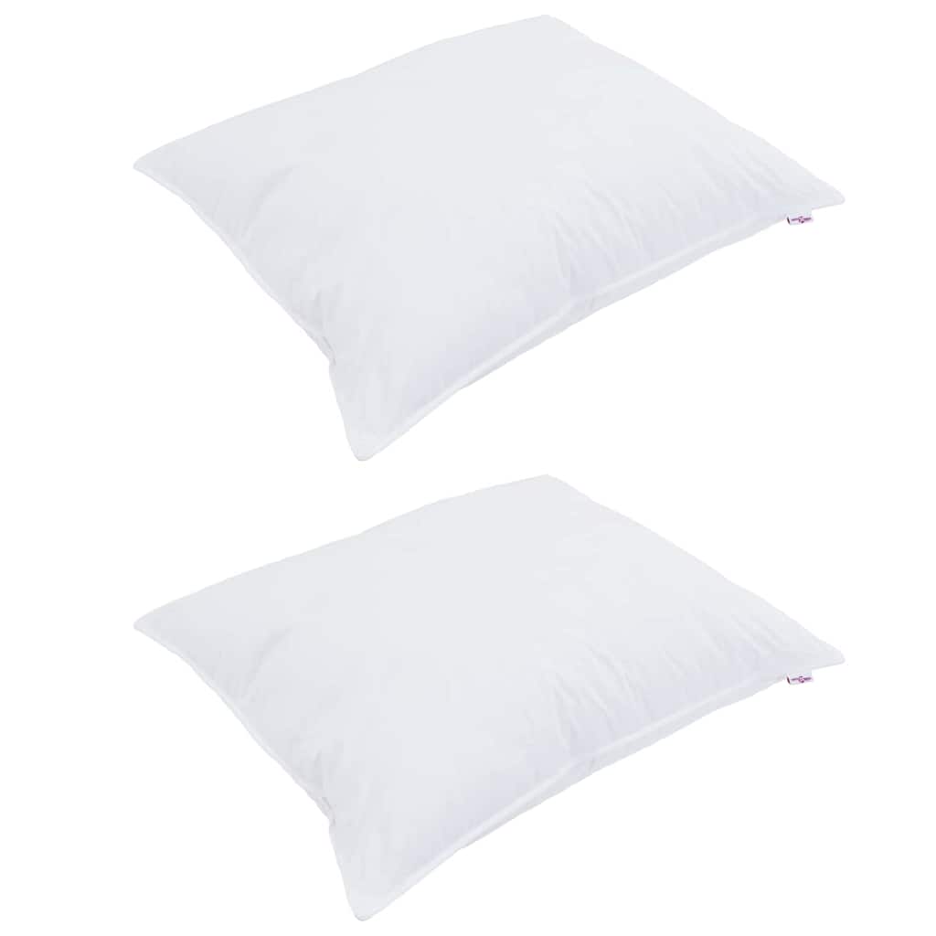 Dynebetræk sæt med pude 3 pcs Hvid 240 x 200 cm Microfiber