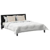 Dynebetræk sæt med pude 3 pcs Hvid 240 x 200 cm Microfiber