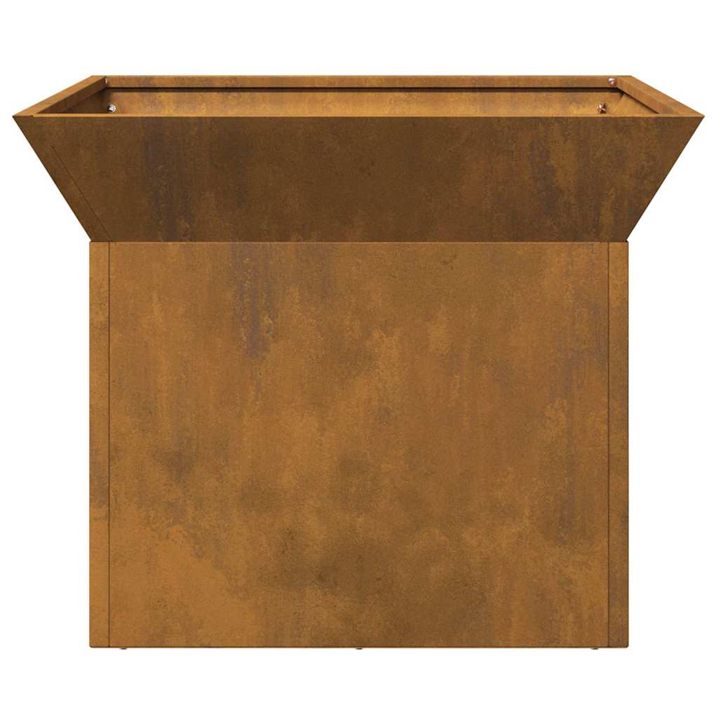 Bålsted Rusten 50 x 50 x 40 cm Forvitret stål