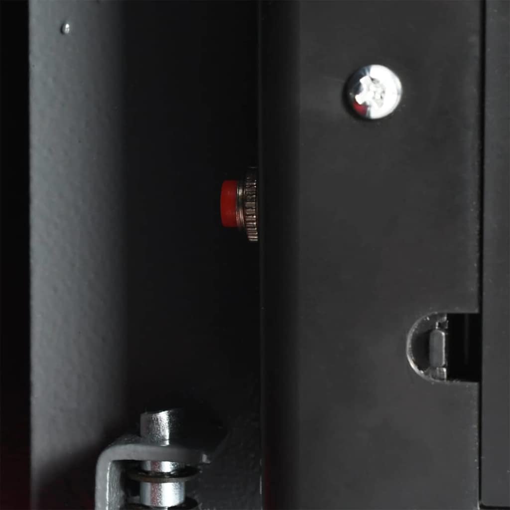 Digital sikker med lås Mørkegrå 31 x 20 x 20 cm Stål