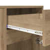 LED Sengeskab 2 pcs artisan eg 38 x 34 x 61 cm Konstrueret træ