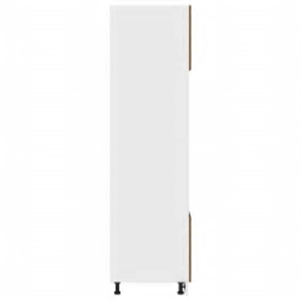 mikrobølgeovnsskab "Lyon" gammelt træ 60x57x207 cm konstrueret træ