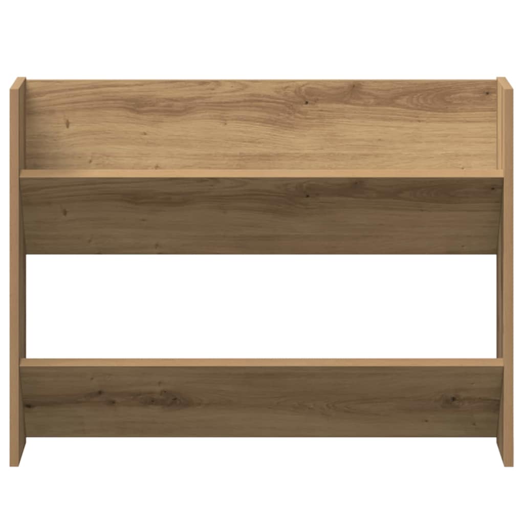 Vægsko skabe med hylde 2 pcs artisan eg Konstrueret træ