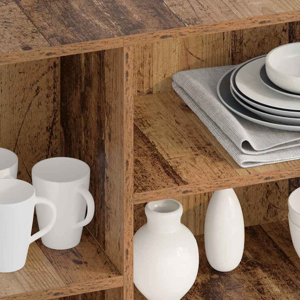 Sideboard Gammelt træ 120 x 30 x 75 cm Konstrueret træ