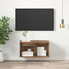 Væghængt TV-skab Gammelt træ 37 x 37 x 72 cm Konstrueret træ