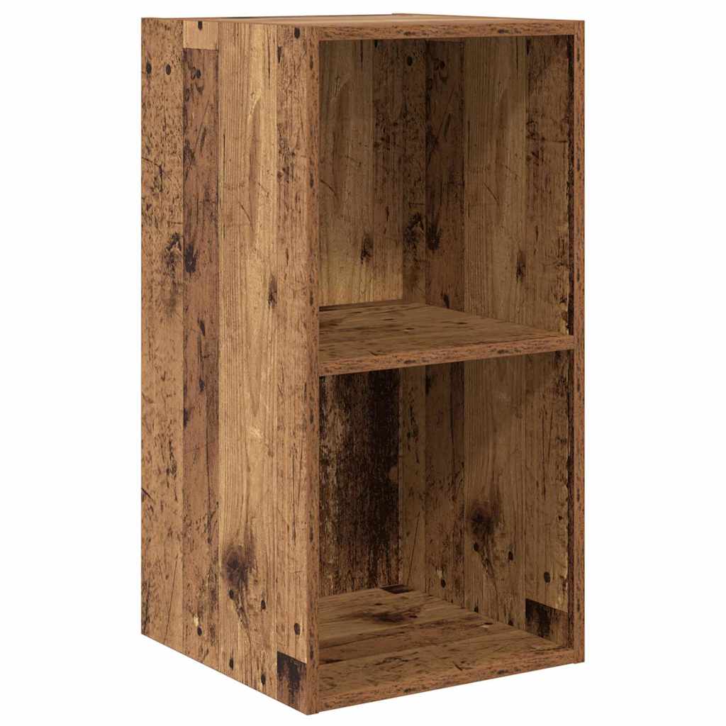 Væghængt TV-skab Gammelt træ 37 x 37 x 72 cm Konstrueret træ