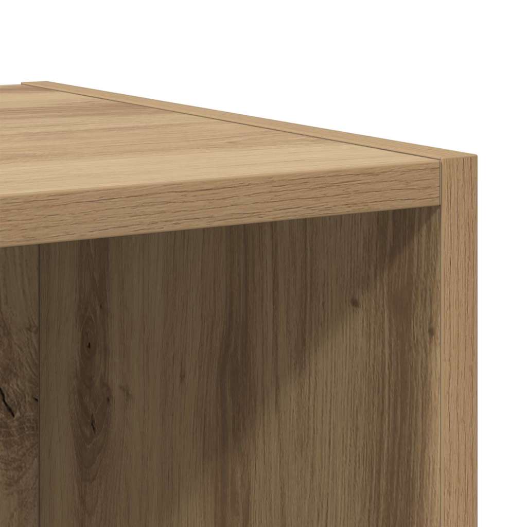 Væghængt TV-skab artisan eg 37 x 37 x 72 cm Konstrueret træ