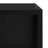 TV Skab Vægmonteret Sort eg 37 x 37 x 72 cm Konstrueret træ