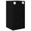 TV Skab Vægmonteret Sort eg 37 x 37 x 72 cm Konstrueret træ