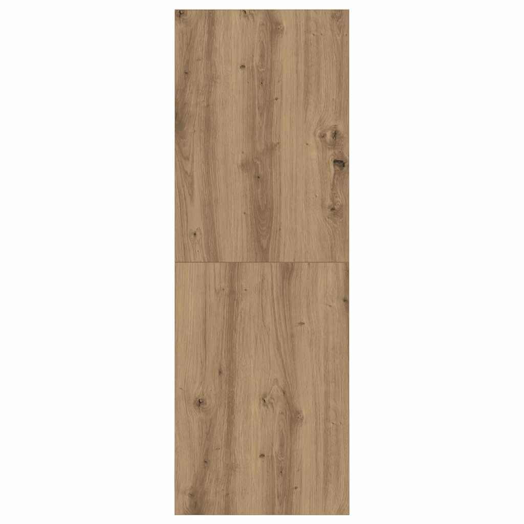 Væghængt TV-skab artisan eg 37 x 37 x 107 cm Konstrueret træ