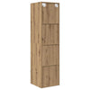 Væghængt TV-skab artisan eg 37 x 37 x 142.5 cm Konstrueret træ
