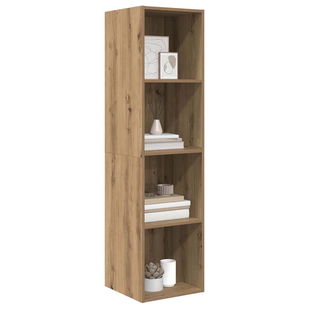 Væghængt TV-skab artisan eg 37 x 37 x 142.5 cm Konstrueret træ