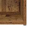 TV-skab 2 pcs Brun 37 x 35 x 37 cm Konstrueret træ
