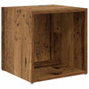 TV-skab 2 pcs Brun 37 x 35 x 37 cm Konstrueret træ