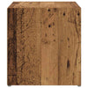TV-skab 2 pcs Brun 37 x 35 x 37 cm Konstrueret træ