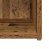 TV-skab 4 pcs Brun 37 x 35 x 37 cm Konstrueret træ
