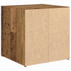 TV-skab 4 pcs Brun 37 x 35 x 37 cm Konstrueret træ
