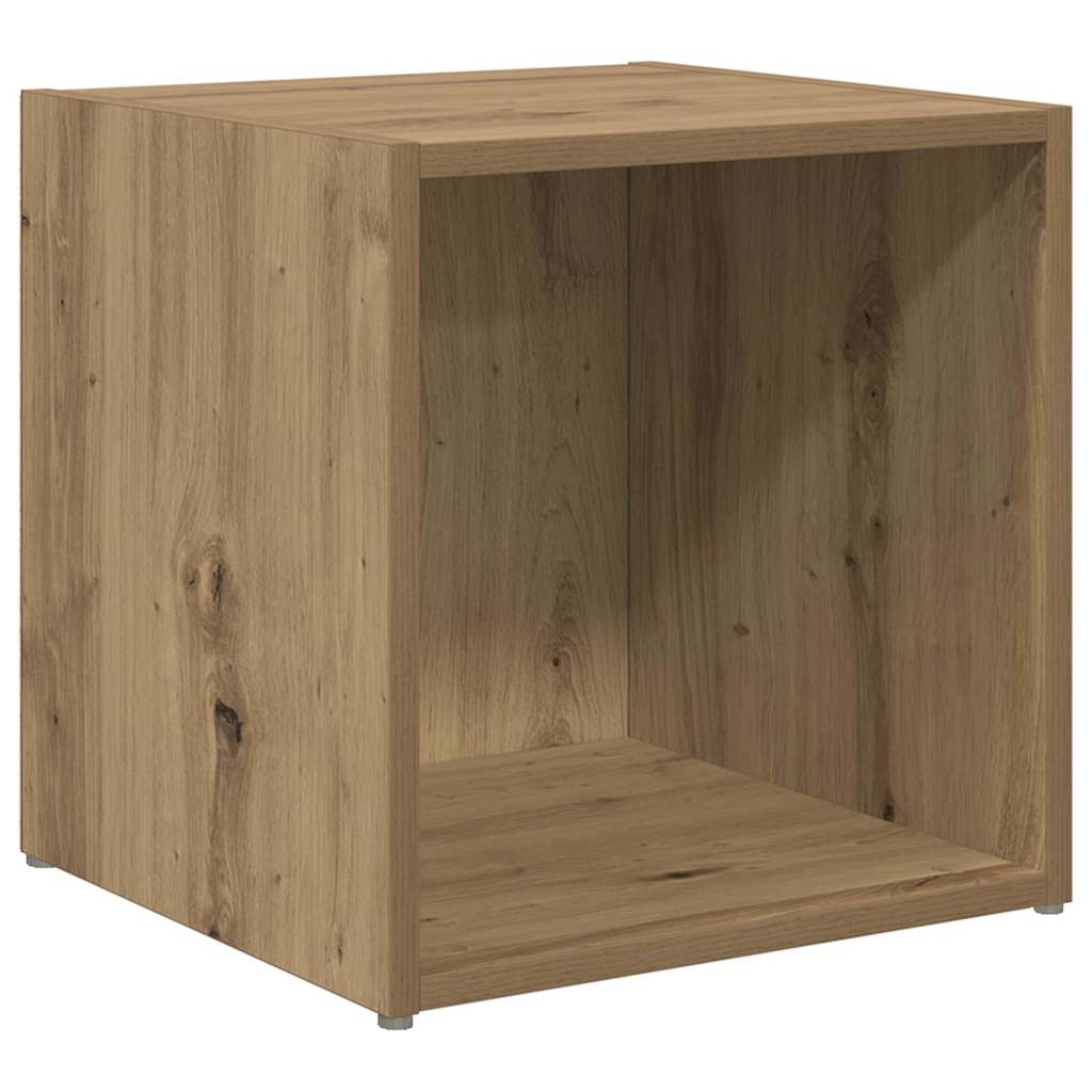 TV-skab 2 pcs Brun 37 x 35 x 37 cm Konstrueret træ