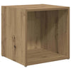 TV-skab 2 pcs Brun 37 x 35 x 37 cm Konstrueret træ