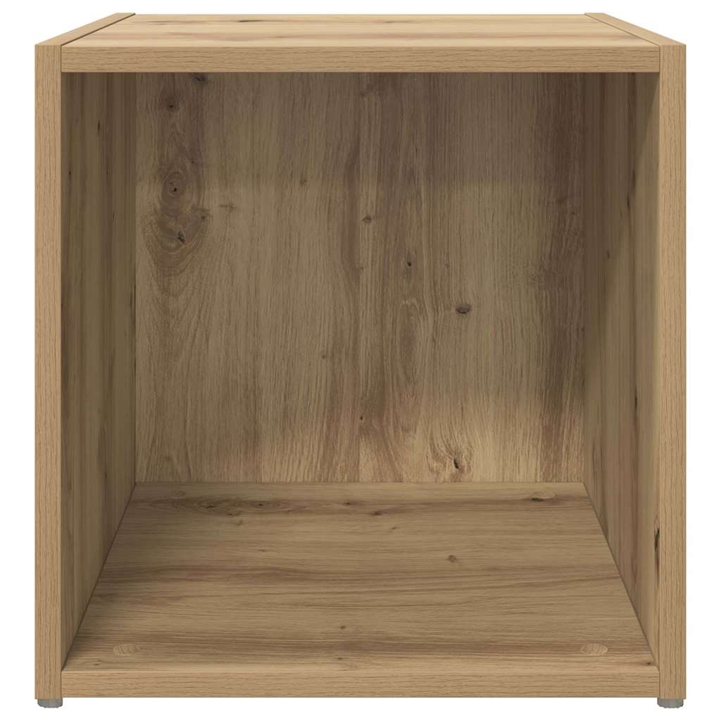TV-skab 2 pcs Brun 37 x 35 x 37 cm Konstrueret træ
