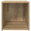 TV-skab 2 pcs Brun 37 x 35 x 37 cm Konstrueret træ