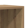 TV-skab 4 pcs Brun 37 x 35 x 37 cm Konstrueret træ