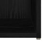 TV-skab 2 pcs Sort 37 x 35 x 37 cm Konstrueret træ