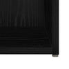 TV-skab 4 pcs Sort 37 x 35 x 37 cm Konstrueret træ