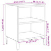 Natskab 2 pcs artisan eg 40 x 30 x 50 cm Konstrueret træ