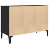 TV-skab Sort 69.5 x 30 x 50 cm Konstrueret træ