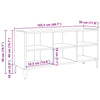 TV-skab Brun 69.5 x 30 x 50 cm Konstrueret træ