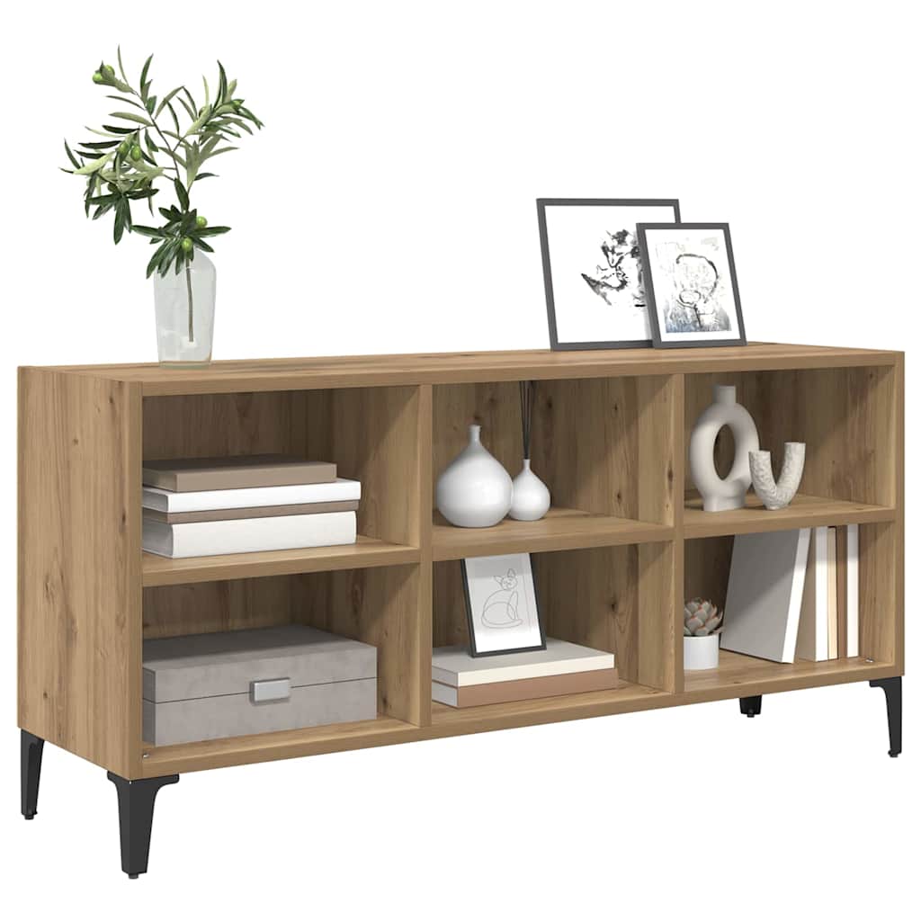 TV-skab Brun 69.5 x 30 x 50 cm Konstrueret træ