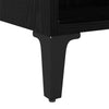 TV-skab Sort 69.5 x 30 x 50 cm Konstrueret træ