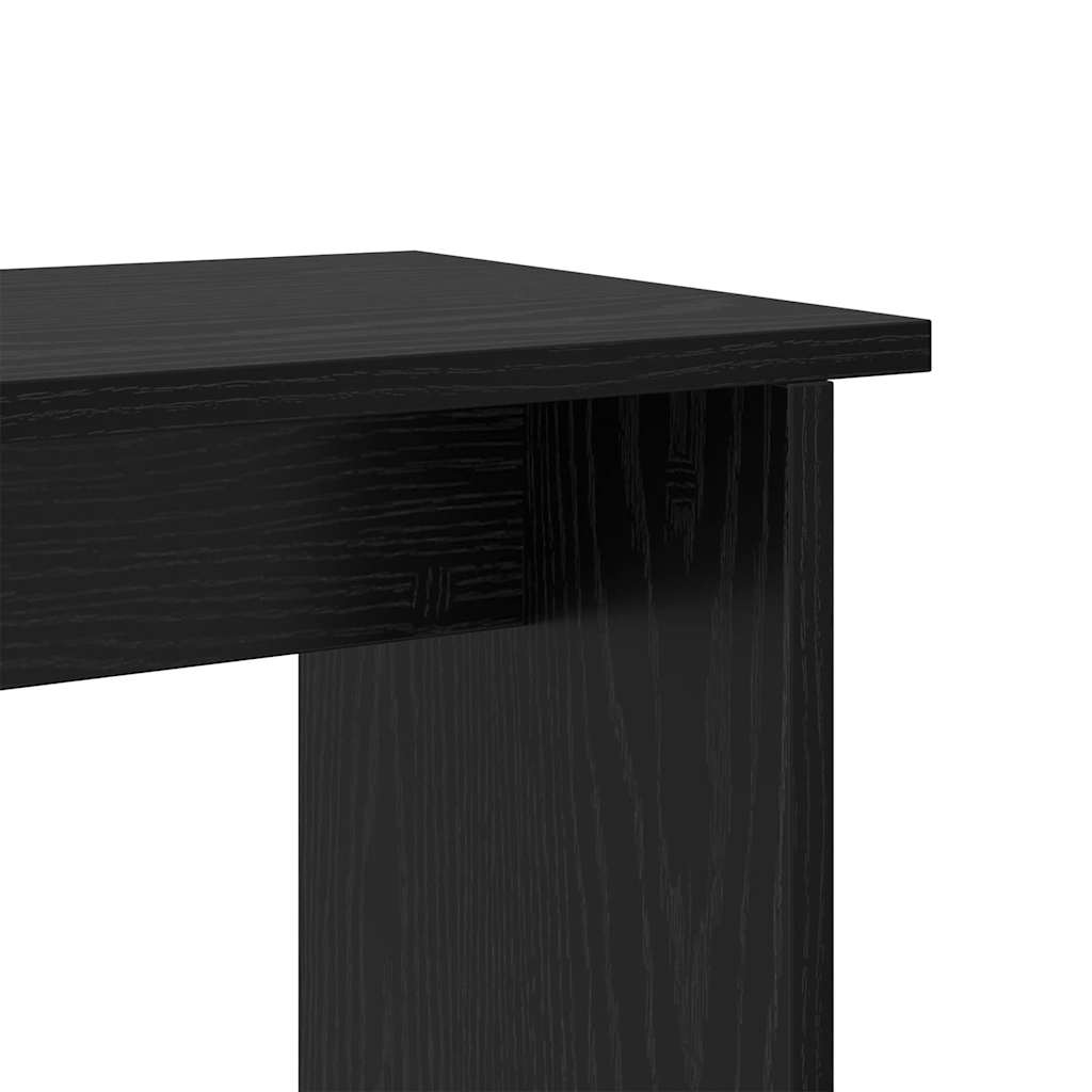 TV-skab Sort eg 180 x 30 x 43 cm Konstrueret træ