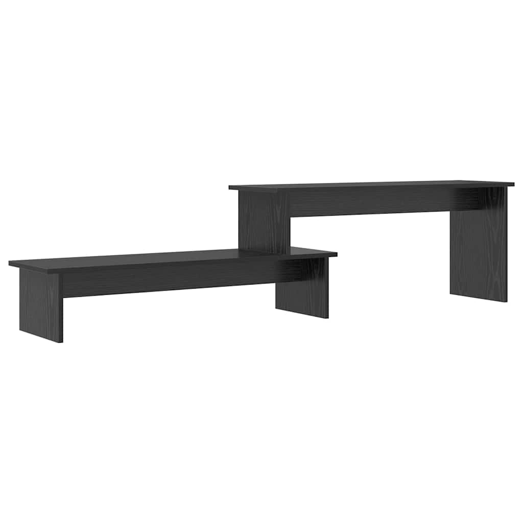 TV-skab Sort eg 180 x 30 x 43 cm Konstrueret træ