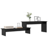TV-skab Sort eg 180 x 30 x 43 cm Konstrueret træ