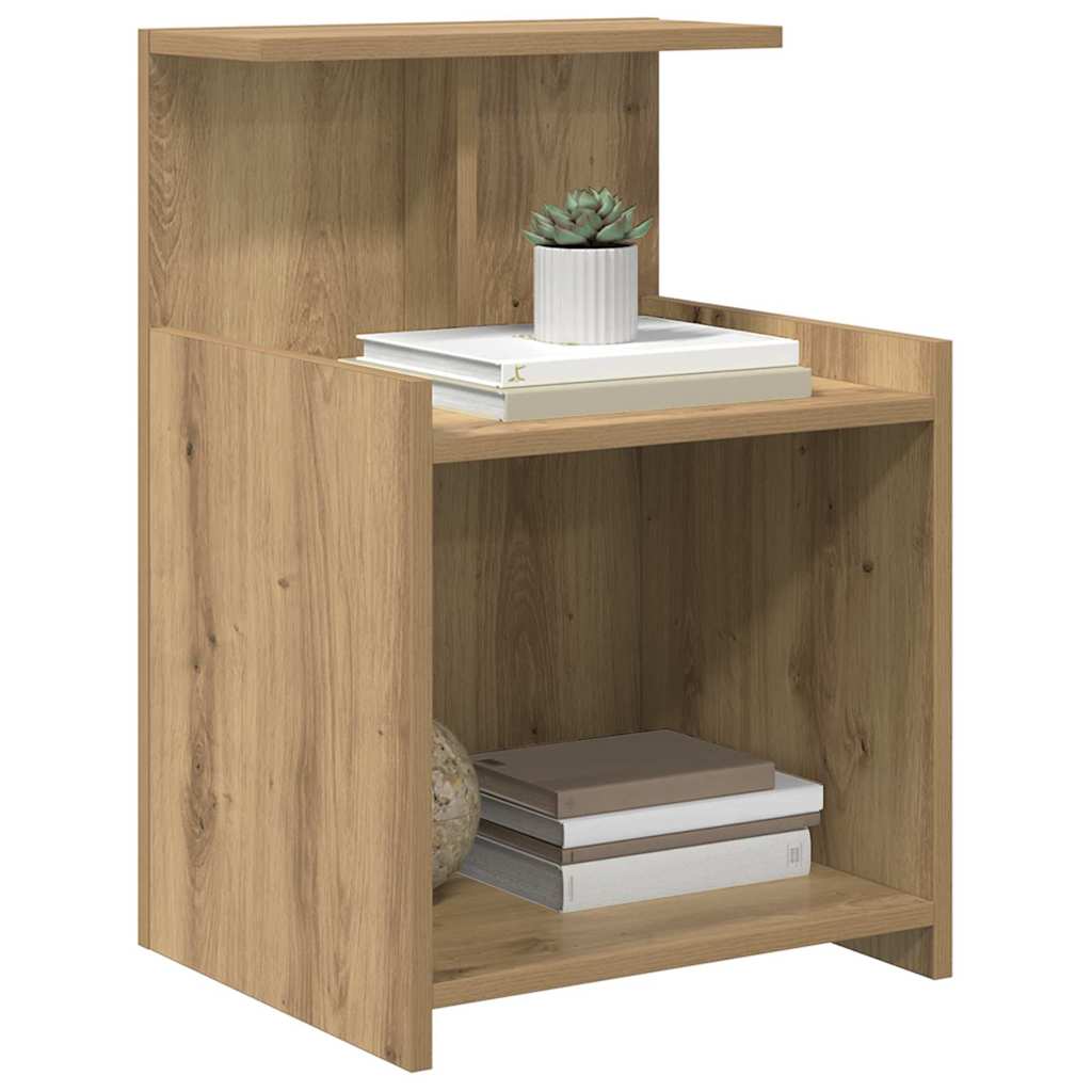 Natskab 2 pcs artisan eg 40 x 35 x 60 cm Konstrueret træ